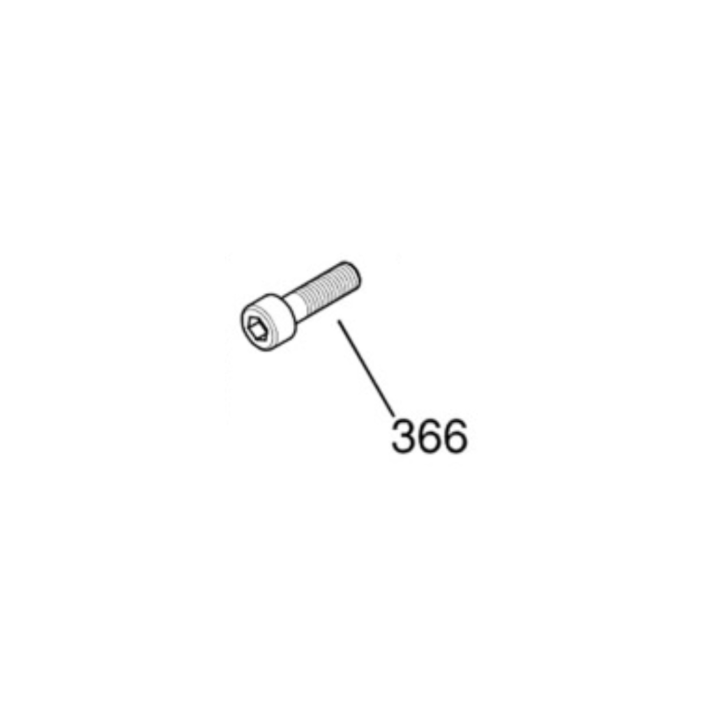 366 - Kit Of 20 Screws Tcce 6X16