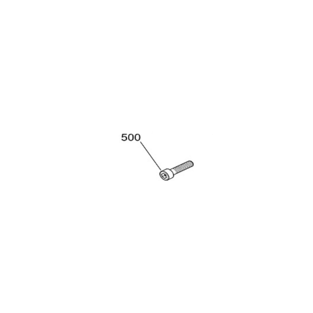 500 - Kit Of 20 Socket H. Screws M6X25