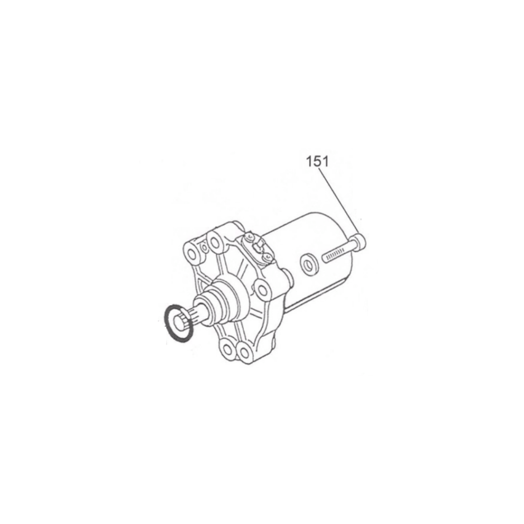 151 - KA 100 Starter Case Screw (M6 x 35)