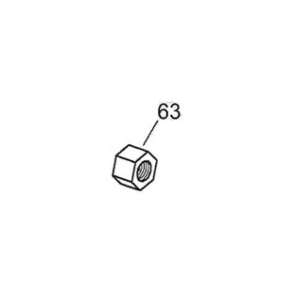 063 - KA 100 Hex Nut Kit - M6 (Reed Cage Nut)