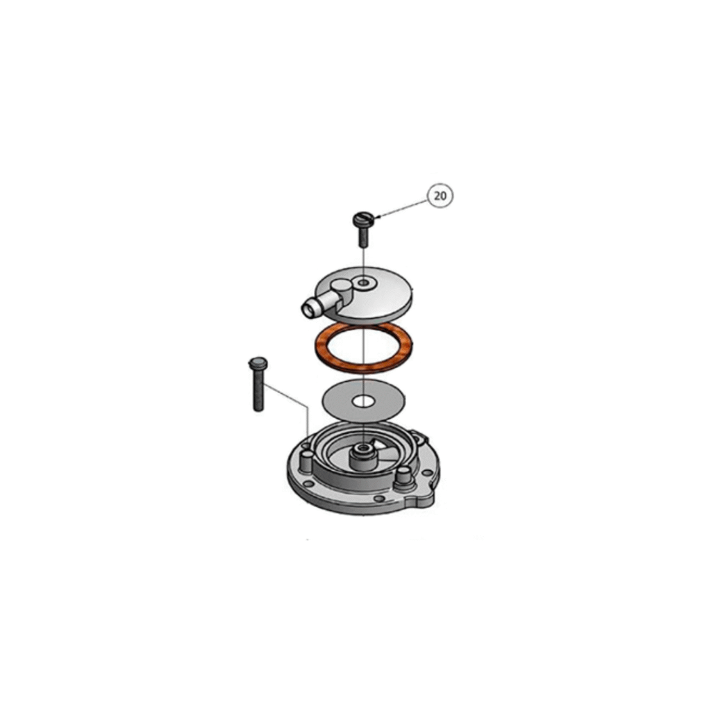 20 - Fuel Strainer Cover Retaining Screw (QTY.10) HW-27A/31A/33A