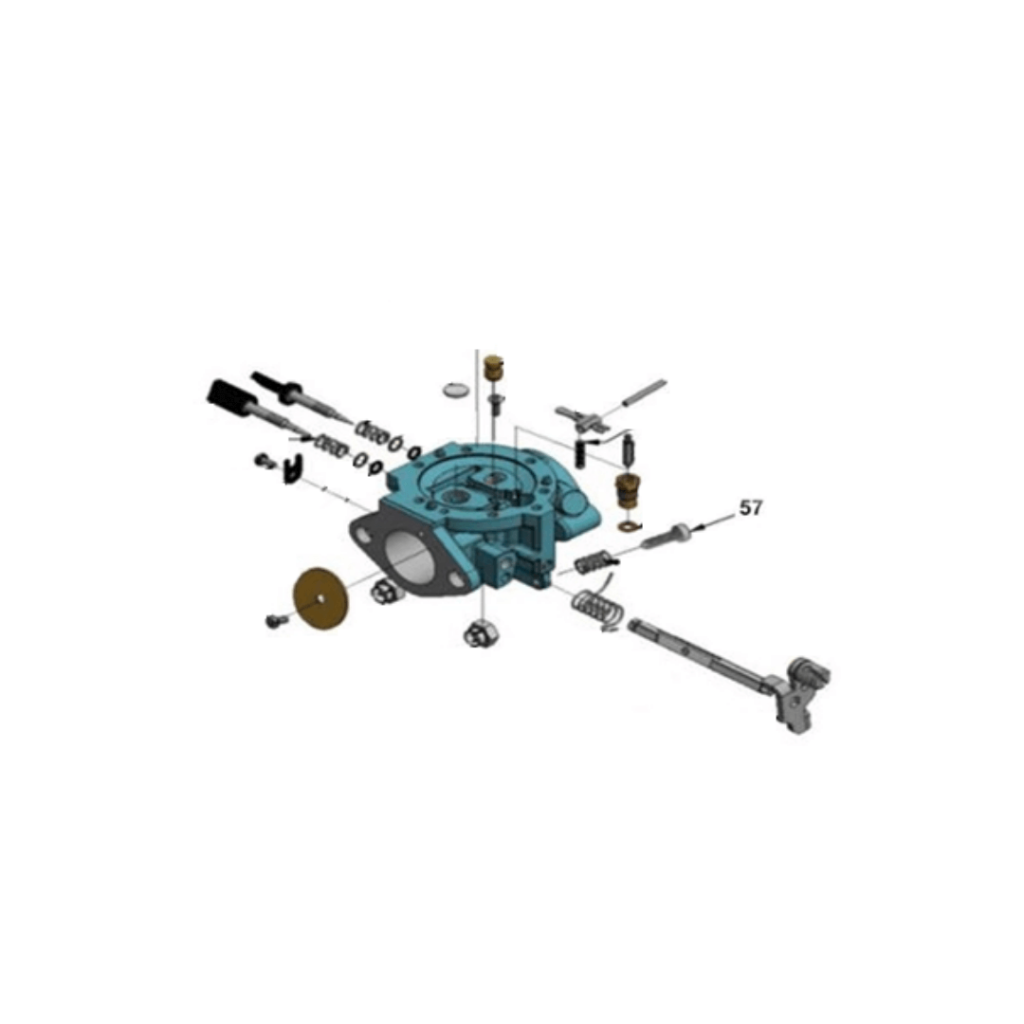 57 - Tillotson Carburetor Limiter Screw (Butterfly)