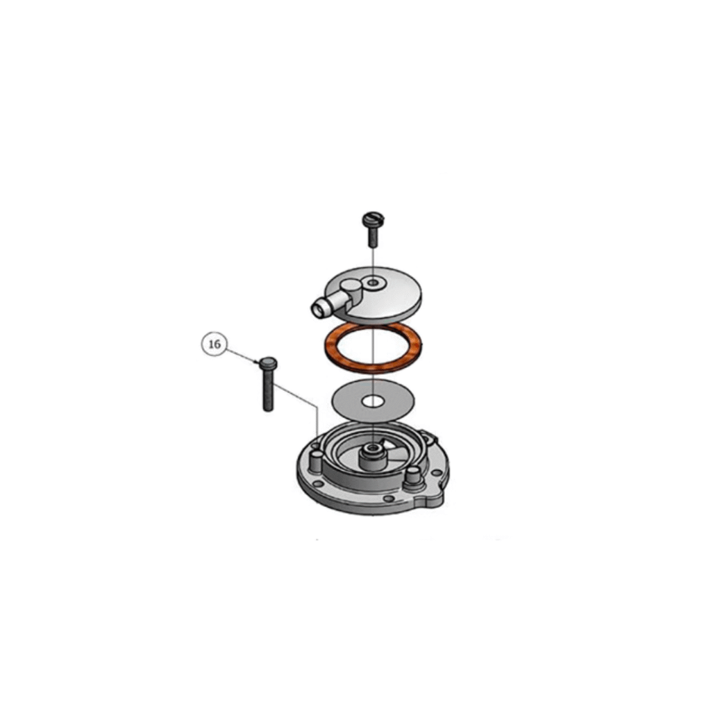 16 - Fuel Pump Body Screw (Qty.10) Hw-27A/31A/33A