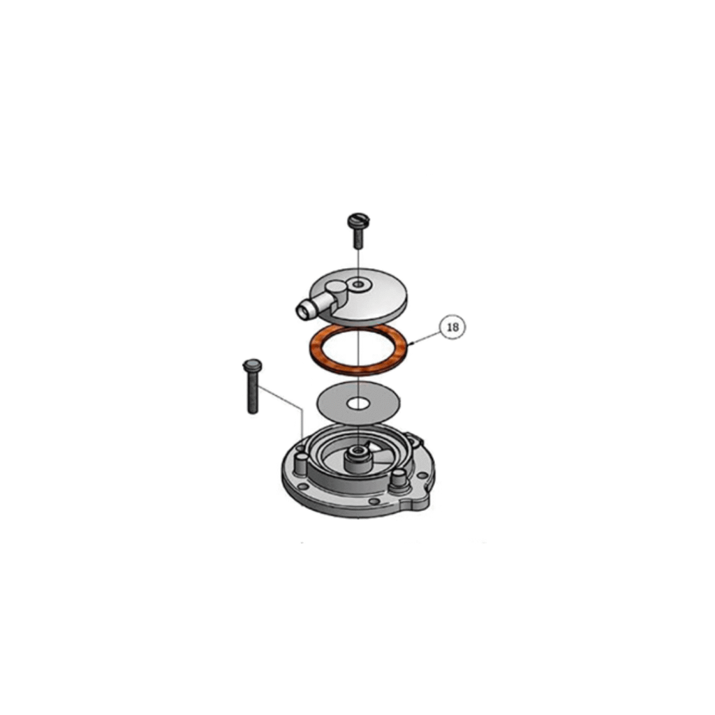 18 - Fuel Strainer Cover Gasket (Qty. 10)