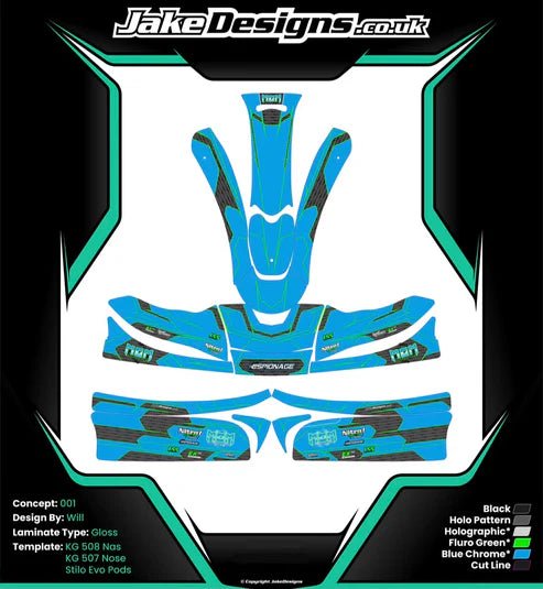 MGM Kart Decals
