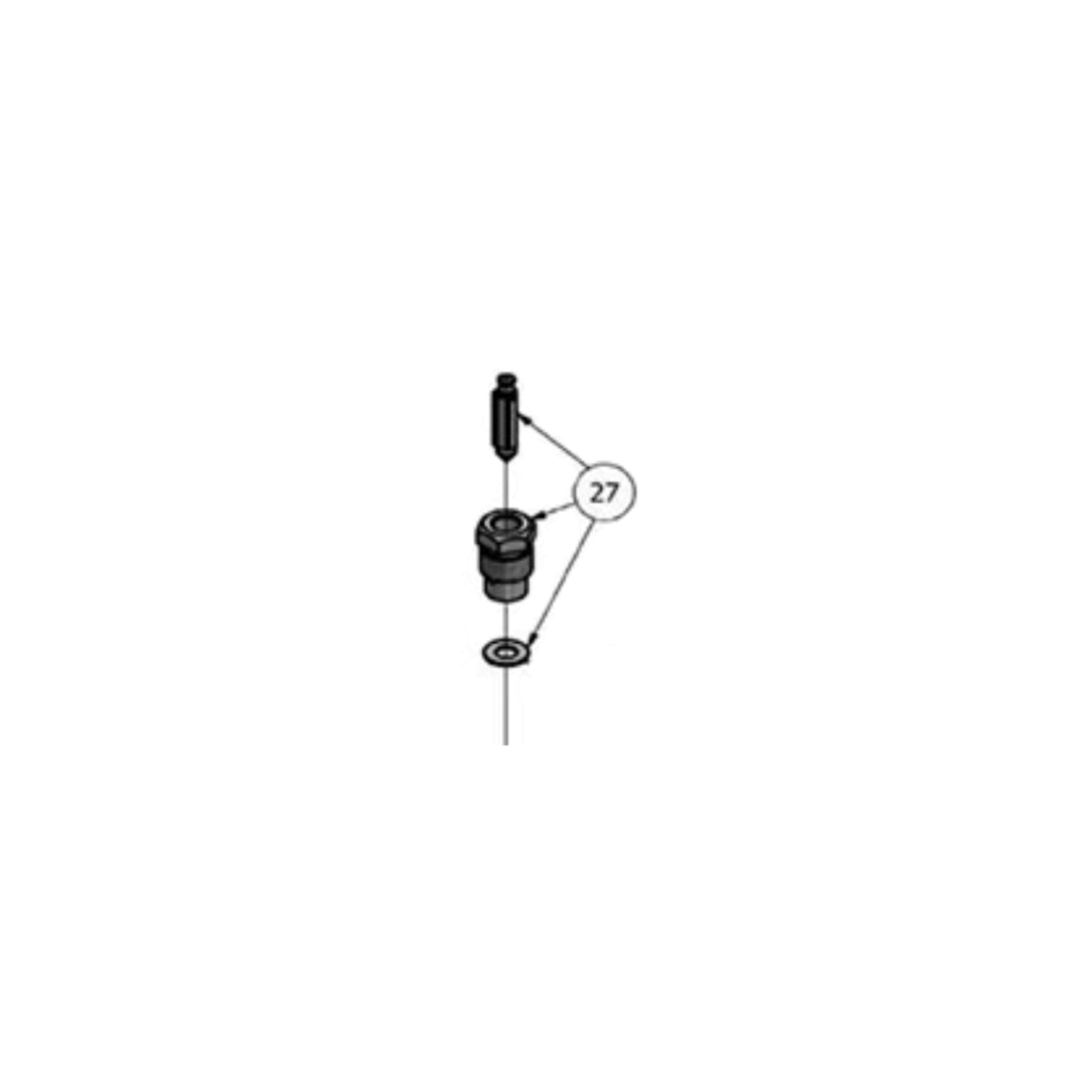 27 - Inlet Needle & Seat Set * Hw-27A/33A