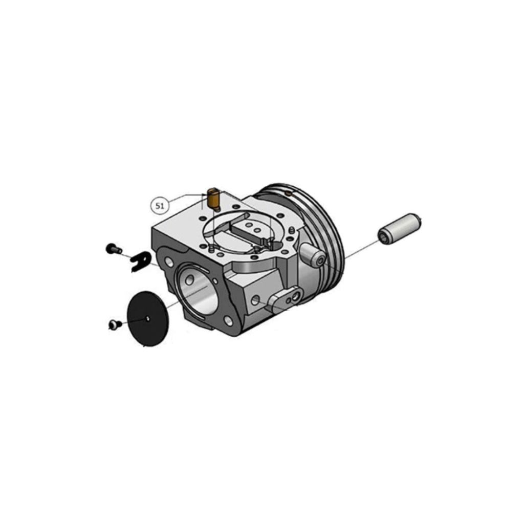 51 - Idle Nozzle - Machined