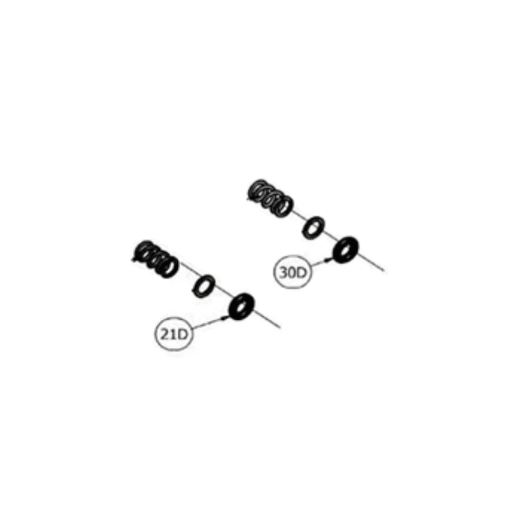 21D & 30D Idle & High Speed Mixture Screw Packing (QTY.10) HW-27A/31A/33A