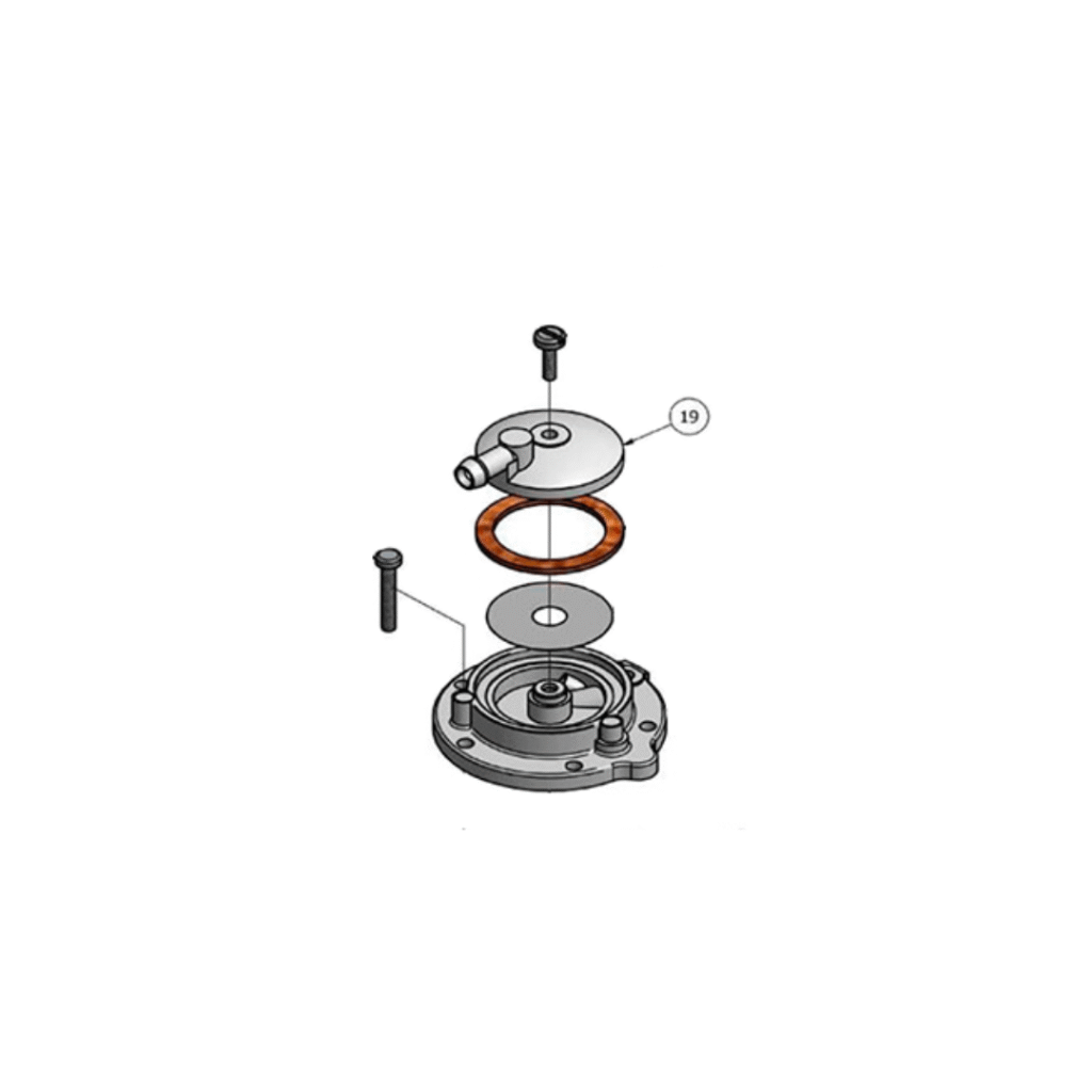 19 - Fuel Strainer Cover - Hw-27A/31A/33A
