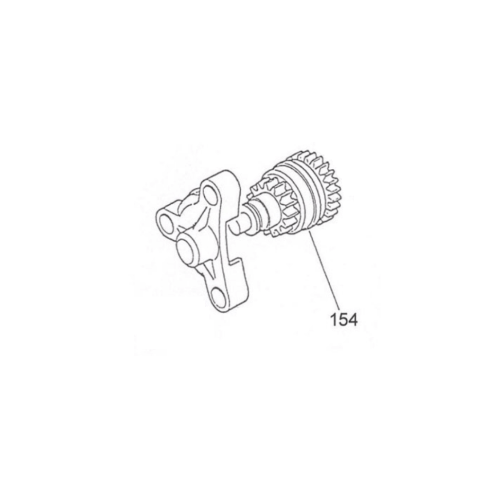 154 - KA 100 Starter Bendix Assembly