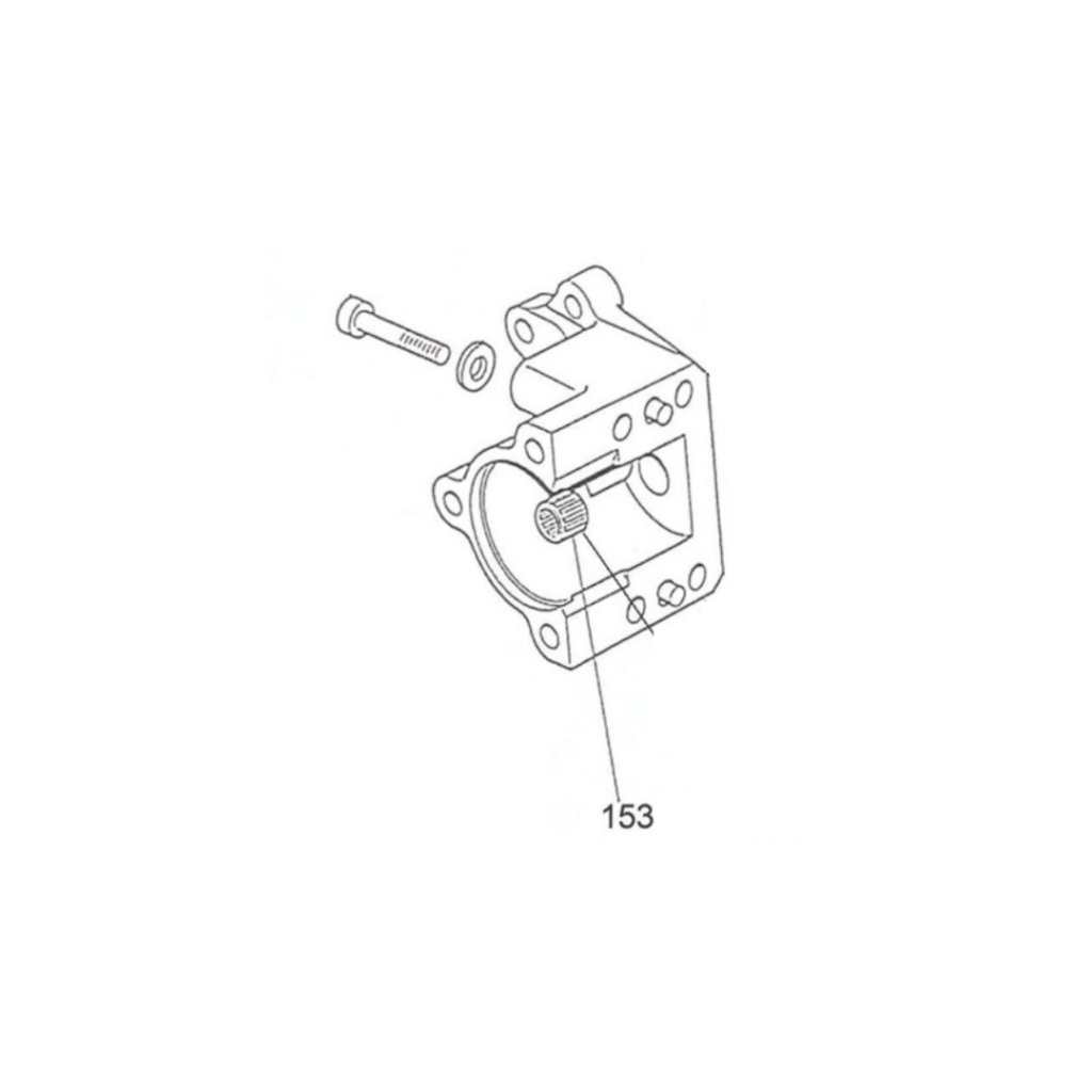 153 - KA 100 Roller Bearing (For Starter)