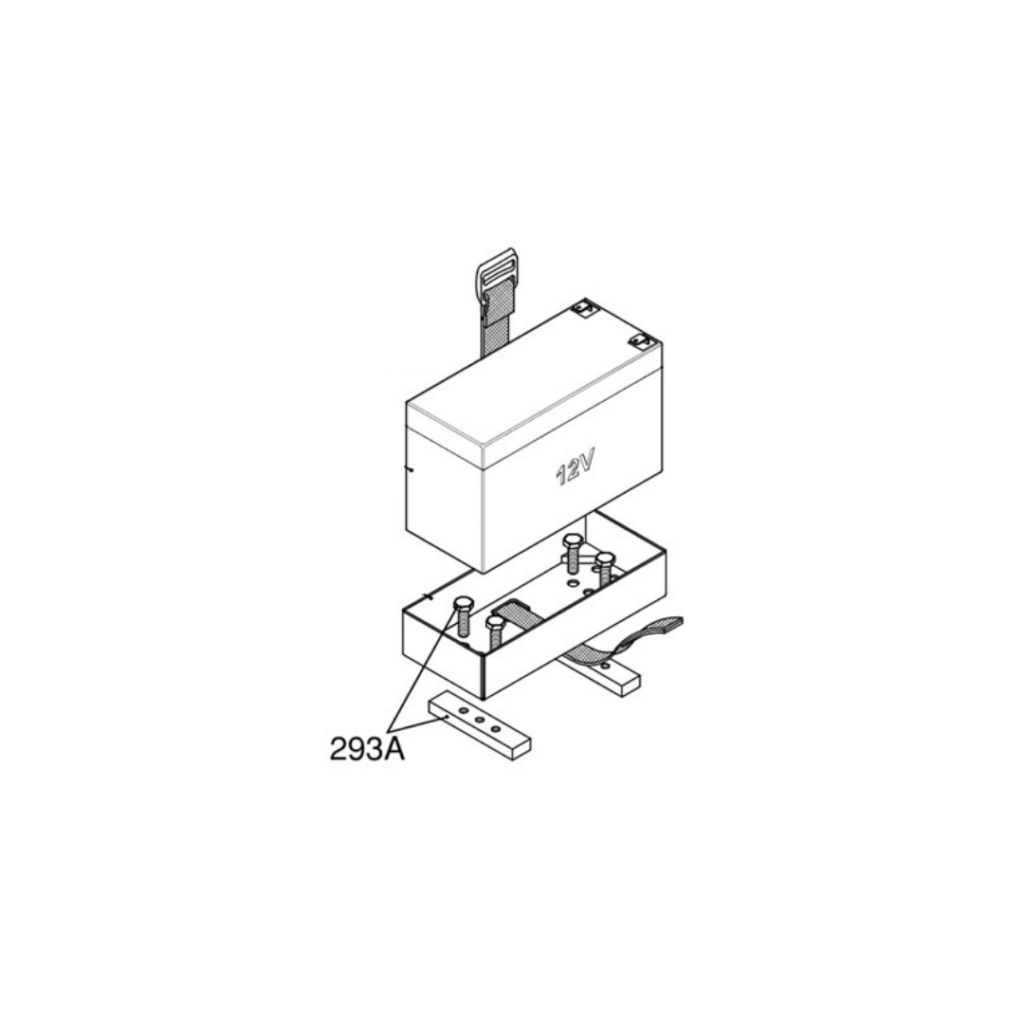293A - KA 100 Battery Box Support Clamp (30mm)
