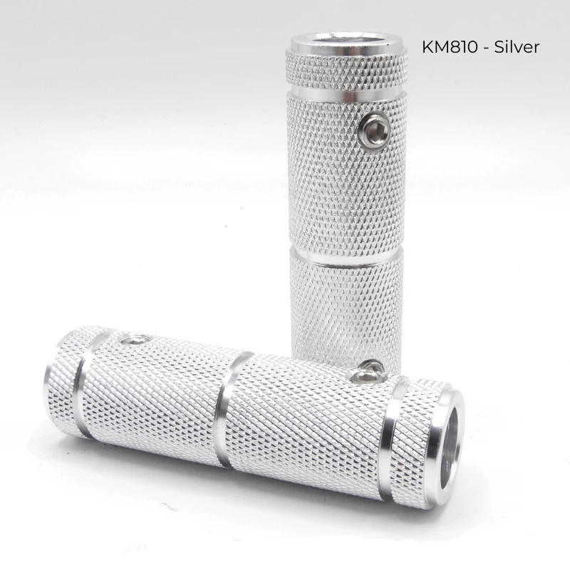 Knurled Aluminum Pedal Covers