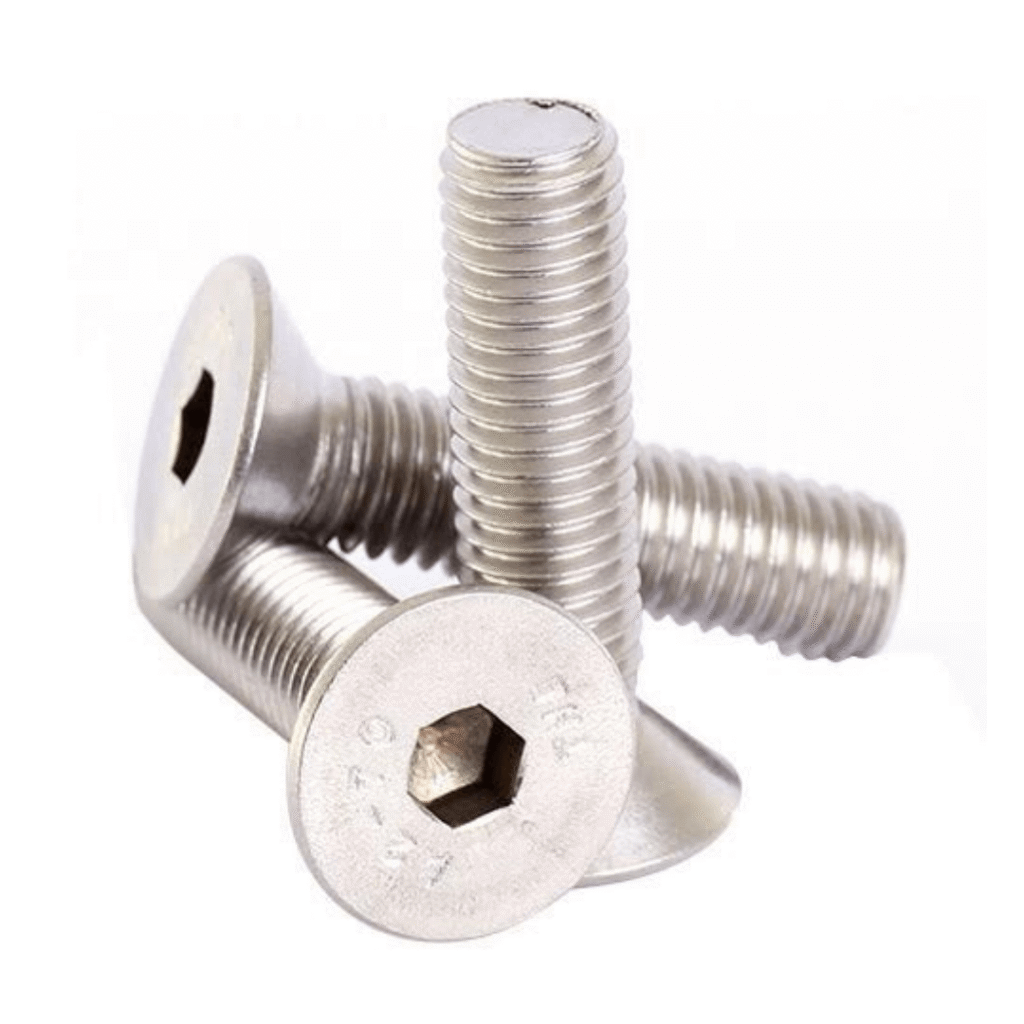 Metric Flat Head Countersunk Screws