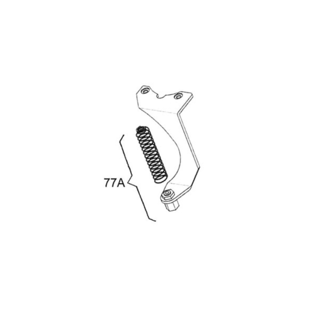 77A - ACCEL. CABLE RETURN SPRING