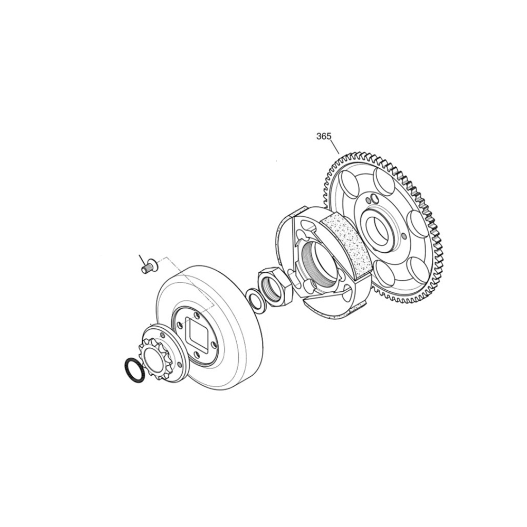 365 - KA 100 Starter Gear