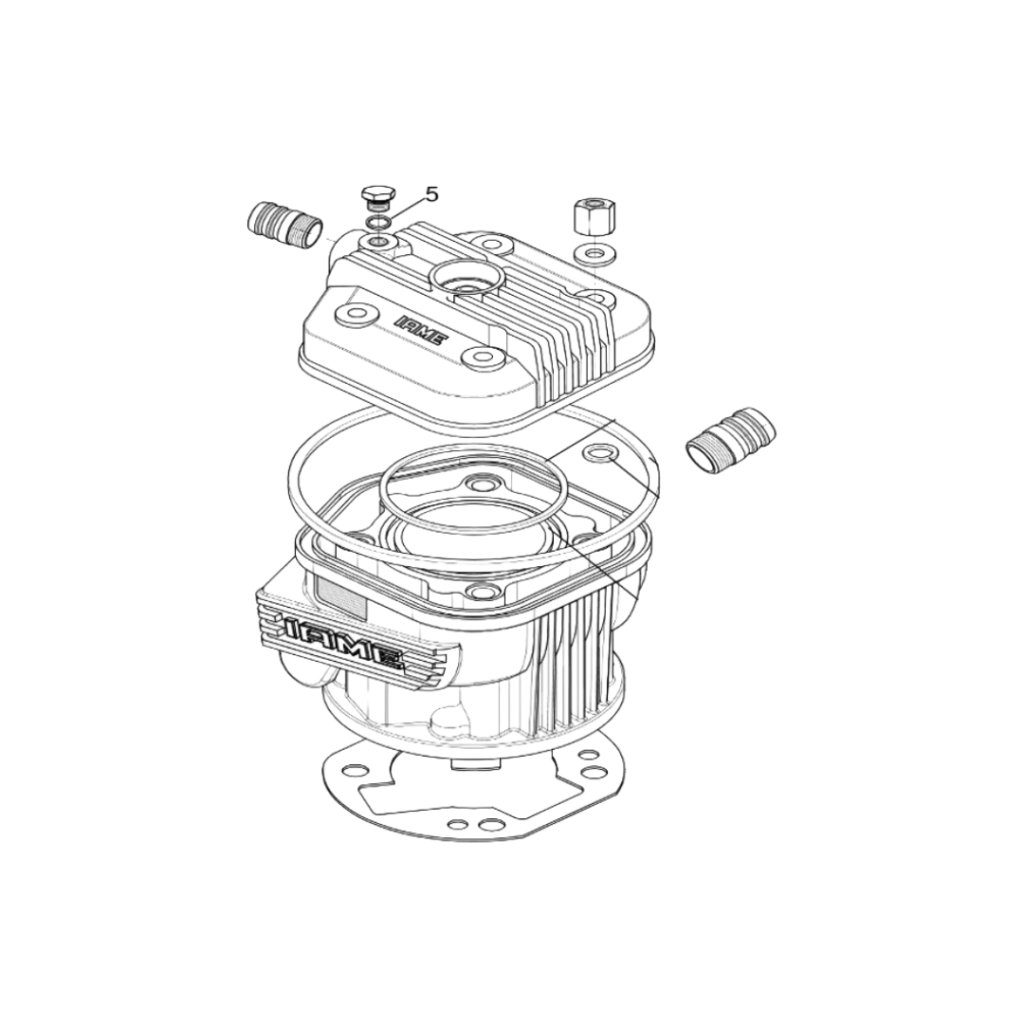 005 Temp. Gauge Plug Gasket