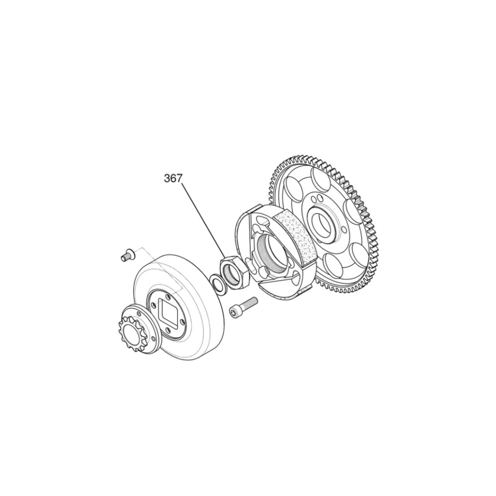 367 - Wheel Locking Nut