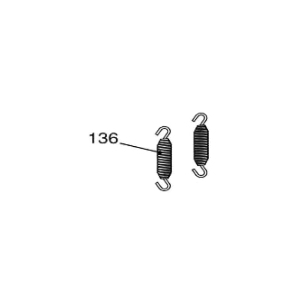 136 - Exhaust Spring Kf1-2