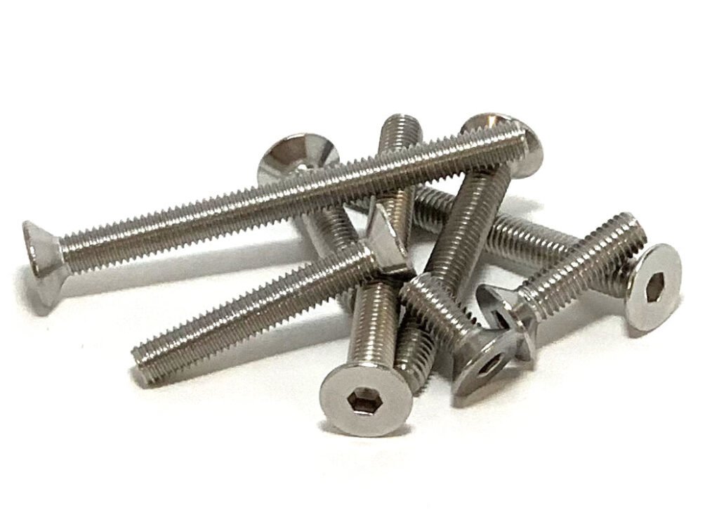Flat Head Countersunk Bolt Packs