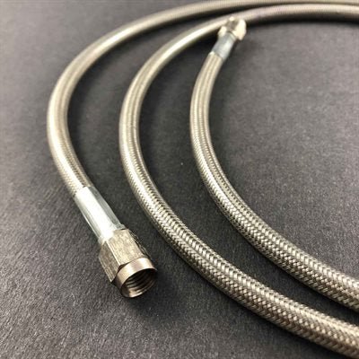 55" Stainless Steel Coated Brake Line