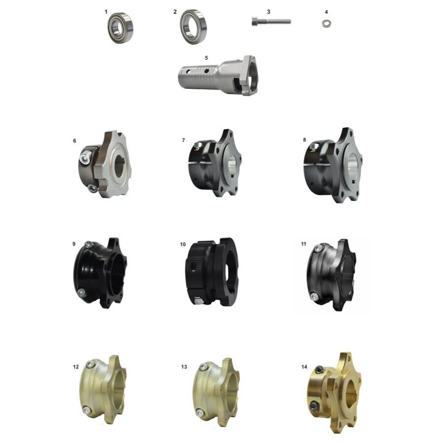 CRG Brake Rotor Hubs