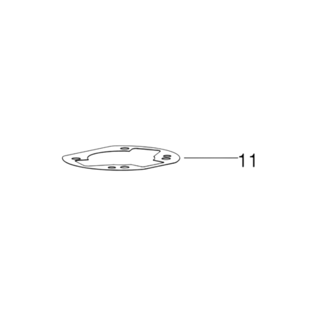 011 - KA 100 Cylinder Gasket (0.1mm)