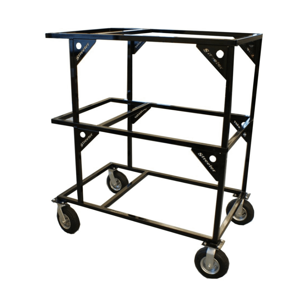 Triple Stacker Kart Stand