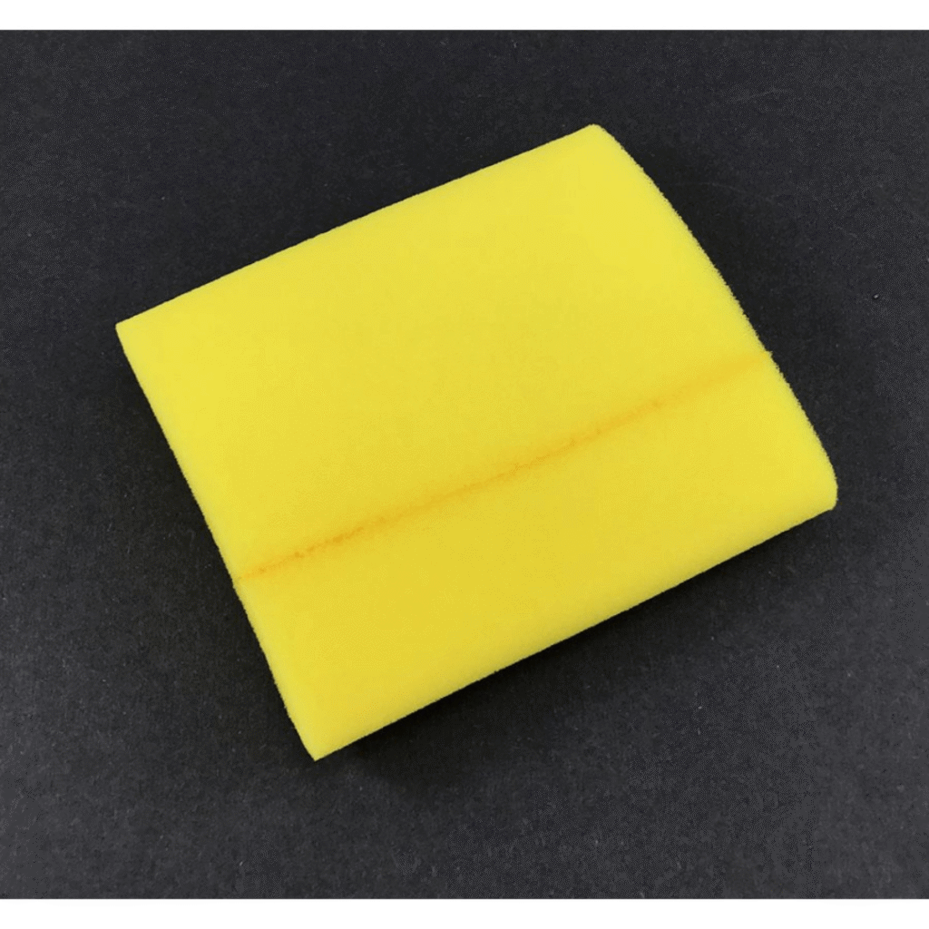 Yellow 3 3/4" x 6" Foam Pre Filter