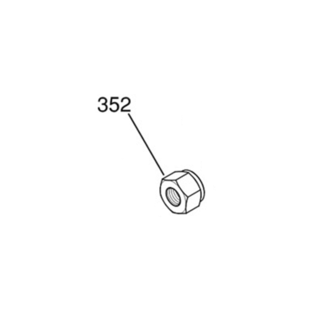 352 - KA 100 Starter Nut (9 tooth sprocket