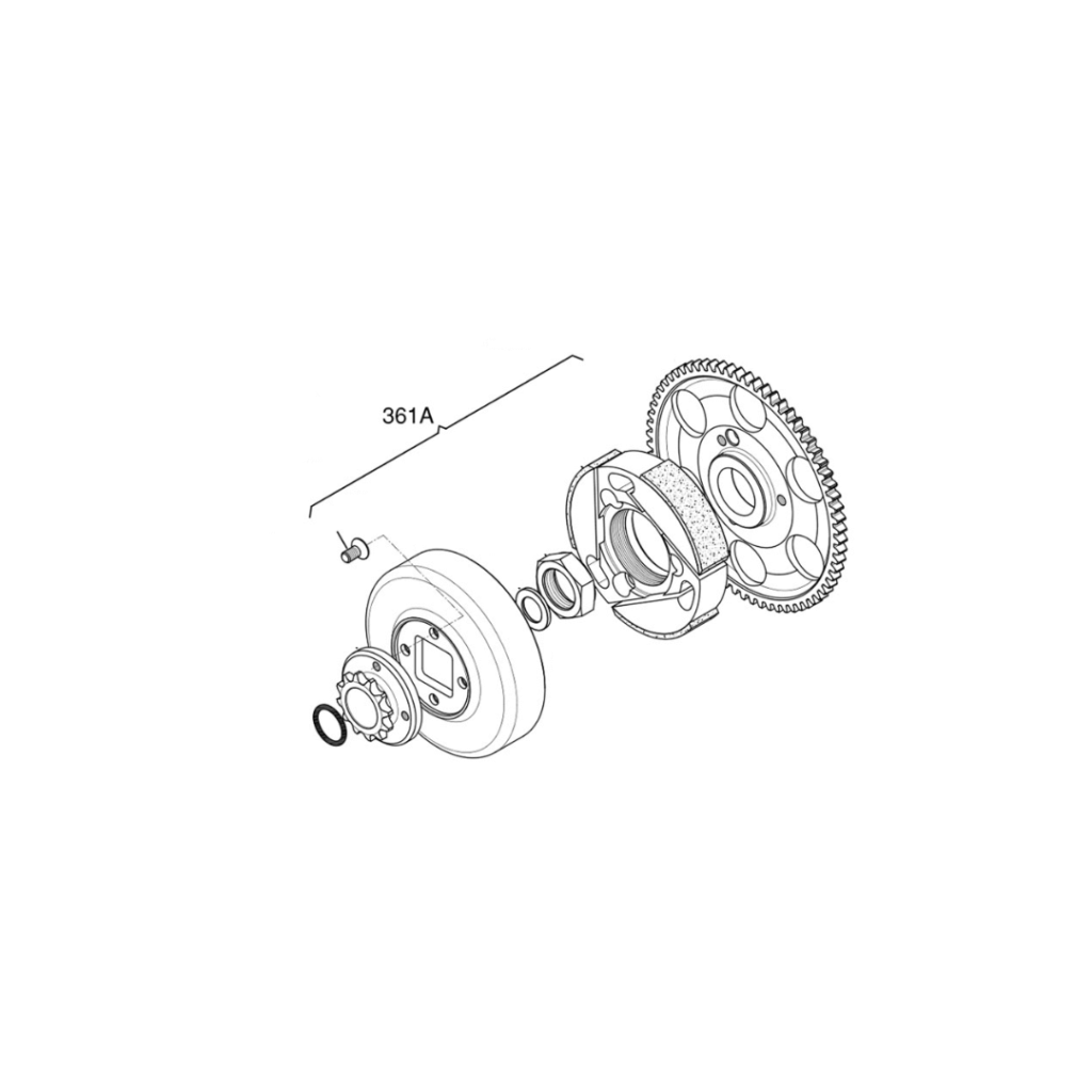 361A - KA 100 Clutch Assembly