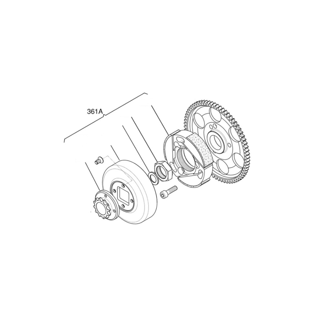 361A - Complete Clutch Assy Z10