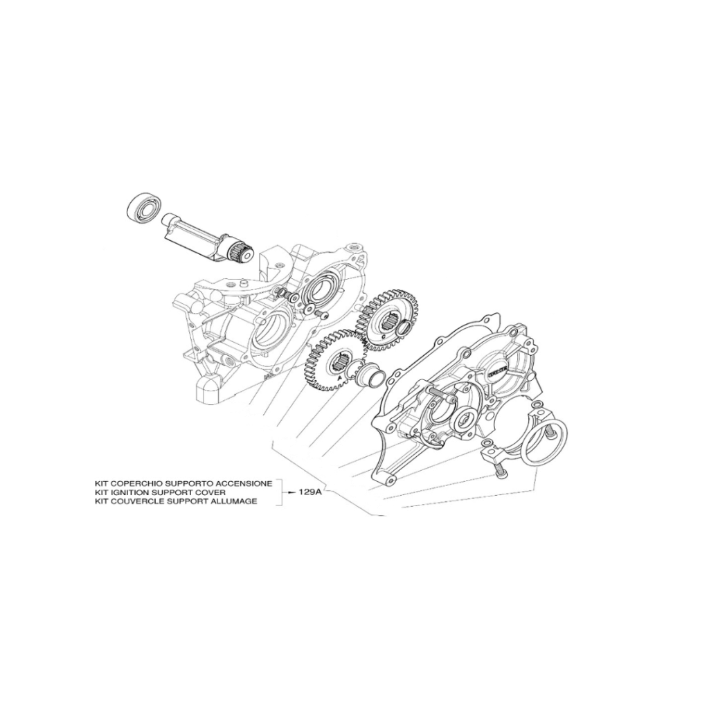 129A - X30 Ignition Support Cover Kit