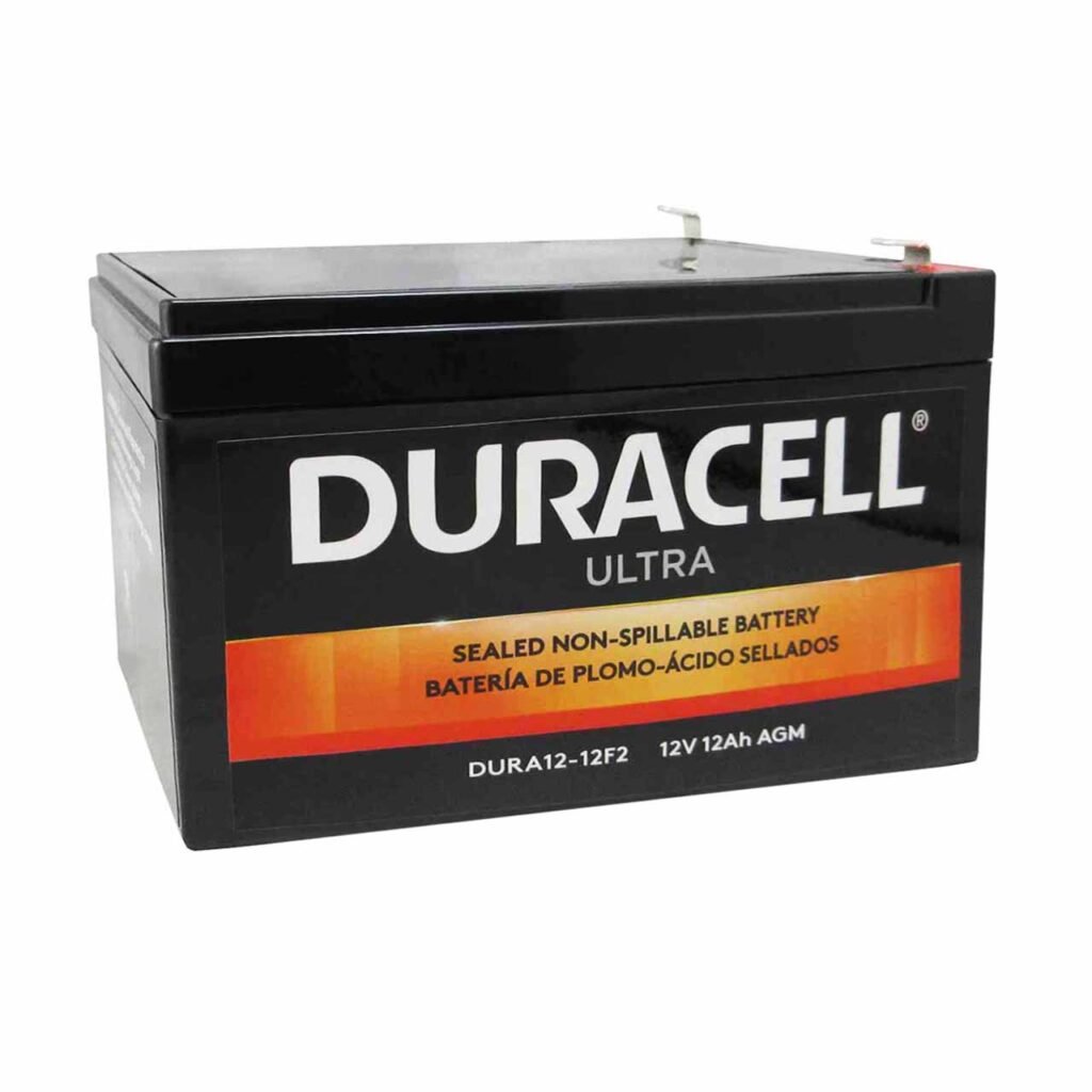 Duracell 12v, 12ah SLA AGM Battery